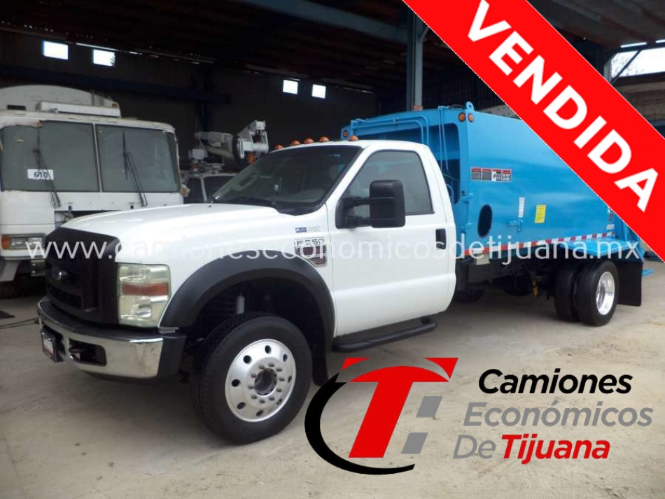 2008 FORD F550 CAMION RECOLECTOR DE BASURA 14 YARDAS