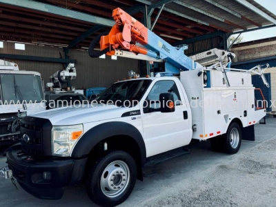 2011 FORD F550 GRUA CANASTILLA DE 13 M